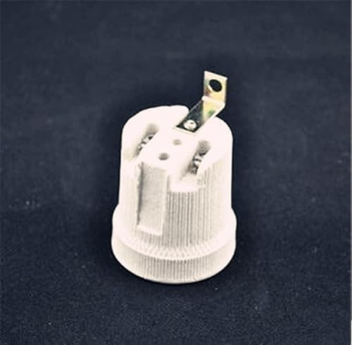 E27 High Temperature Lamp Holder Lamp Holder Light Source Accessories For Oven Bath Heater - (Color: Beige)