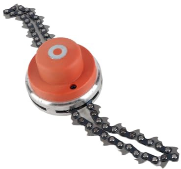 Wire with Saw Universal GardenMultifunctional Chain Trimmer Head Replacement Parts Garden Tool Lawn Mower Accessories Orange