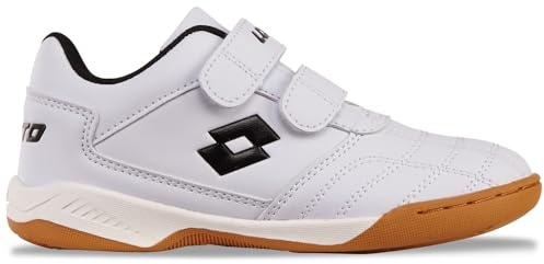 LOTTO Zapatillas Unisex para niños Pacer K, Blanco y Negro, 37 EU