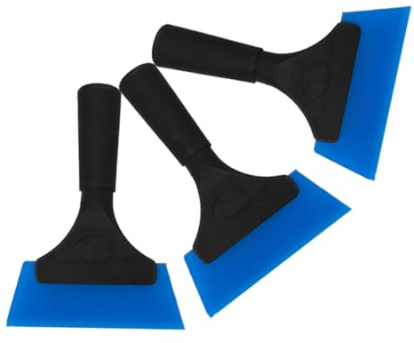 SEWOART 3pezzi Spatole Per Pellicole Adesive e Pulizia Versatile Per Auto e Casa Strumenti Di Montaggio Per Pellicole e Adesivi Design Ergonomico e Resistente
