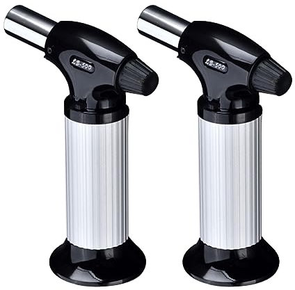 Gadpiparty 2pièces Petit Chalumeau à Impact Outil De Soudage De Table Allume-barbecue Pour Plein Air Haute Température Sans