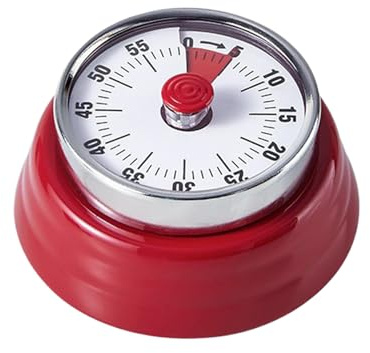 Lauter Mechanischer Timer,Aufzieh Magnetisch 75dB Laut | Mechanische Eieruhr,Für den Einsatz in Haushalt Schule Büro beim Lernen Arbeiten Kochen und