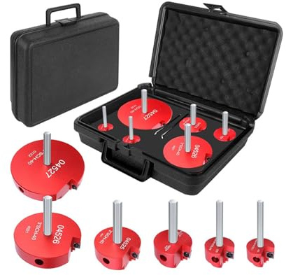 Alésoir pour tuyaux en PVC, lot de 6 outils d'ébavurage de tuyaux pour tuyaux d'eau de 32 mm, 40 mm, 50 mm, 100 mm, kit de nettoyage de tuyaux de plomberie