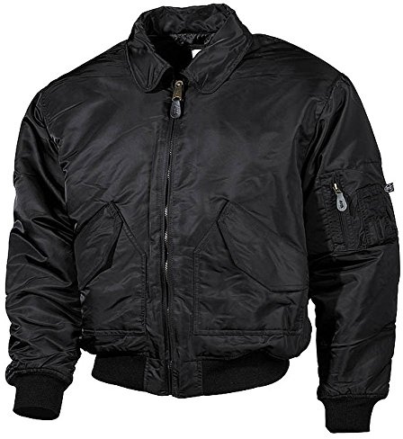 MFH US CWU flygarjacka – svart, svart, 4XL