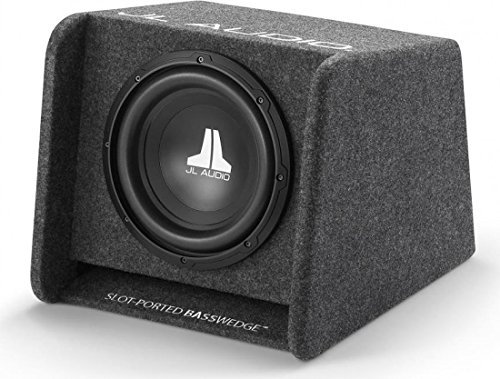JL Audio CP110-W0v3-600 WATTS BassWedge™ slot-ported enclosure with one 10 W0v3 subwoofer