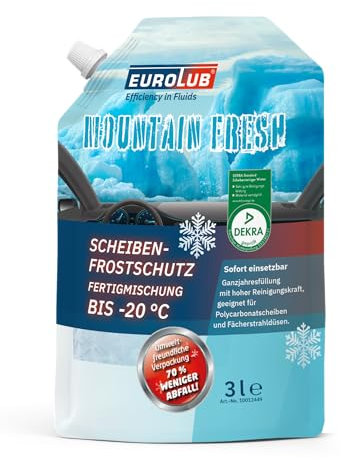 EUROLUB 10012449 Scheibenfrostschutz Scheibenfrostschutzmittel 3L Beutel