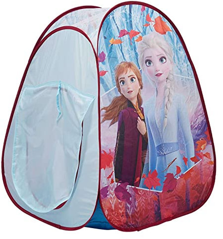 Disney Frozen Pop Up Spielzelt Die Eiskönigin - Kinderzelt, Wurfzelt, Spielhaus mit gedrucktem Motiv für Kinder
