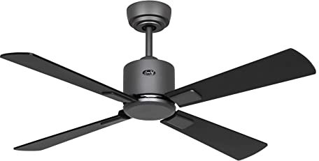 Deckenventilator Eco Neo III 103 BG Schwarz/Teak
