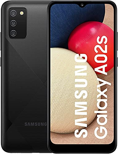Samsung Galaxy A02S - Smartphone 32GB, 3GB RAM, Dual Sim, Black (Renewed)
