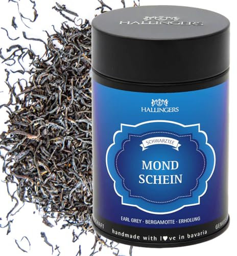 Hallingers Genuss Manufaktur Loser Schwarz-Tee, Earl Grey, Bergamotte & Erholung|Made in Bayern