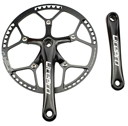 LOVIVER Fahrrad Kettenblatt Breite Single 3 45T 58T 130BCD Kettenblatt Ritzel, 58T