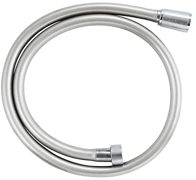 GROHE VitalioFlex Silver - Brauseschlauch (1000 mm, hitzebeständig, knickfest, druckbeständig), chrom, 22111000