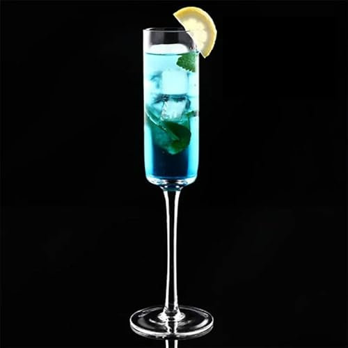 HalcyonFit Cocktail Glass - Distinguished Bar Martini Cup, Margaret Wine Glass, Goblet, Ideal for Coffee, Restaurant Use, Weddings, Sea Parties, Champagne Glass (I)
