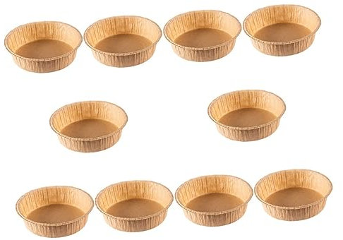 ABOOFAN 10 Teglie Antiaderenti Per Torte in Carta Usa E Getta Rotonde Da 6 Pollici Per Dolci Fatti in Casa