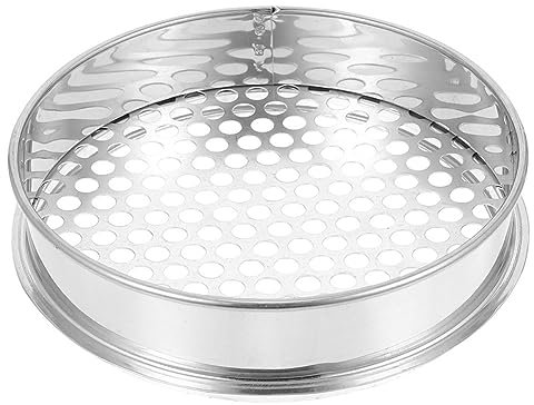 BESPORTBLE 2pièces Tamis De Jardin Inoxydable Sieve Pratique pour Sol Compost Et Plantes Outil De Jardinage Multifonctionnel Léger Et