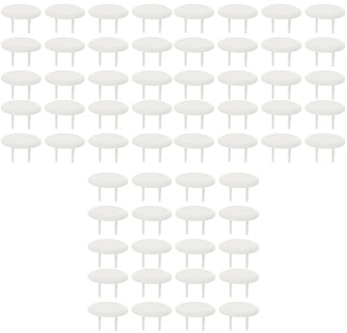 BESTonZON 150 Stk Schutzabdeckung Gegen Elektrischen Schlag Abdeckungen Für Babystöpsel Steckdosenabdeckung Babyanzüge Steckerabdeckungen Wand Kind Anti-schock Plastik Weiß Einstellsperre