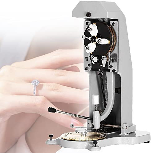 Jewelry Making Kit,Ring Engraver Tool,Inside Ring Engraving Machine,Professional Rings Engraving Inner Machine Manual Ring Engraving Machine 1.5mm-2.0mm Standard Letter Block Dial