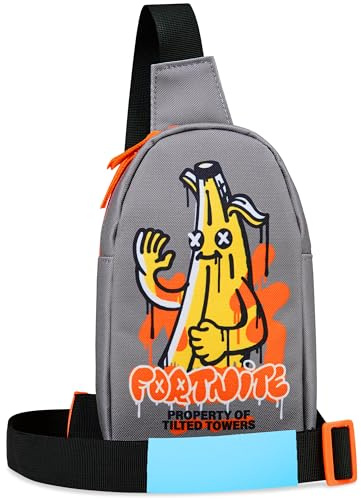 Fortnite Bolso Bandolera Niño y Adolescente Bolso Cruzado para Movil Dinero Ideal para Salidas y Vacaciones Regalos para Niños