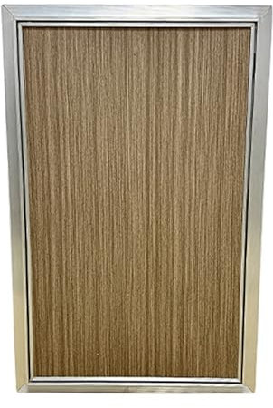Sanitär-Revisionsklappe aus Holz, maßgeschneiderte Inspektionstür aus Holz for schnellen Zugriff, große, dekorative Abdeckung for elektrische Schalttafeln for Dachboden/Badezimmer/Waschküche(60x80cm)