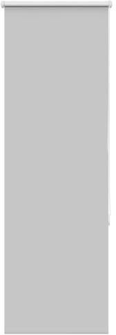 Rollo Verdunkelungsrollo Hellgrau 45x130 cm Stoffbreite 40,7 cm Polyester