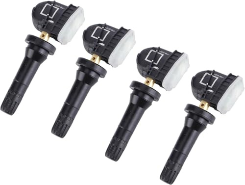 4Pcs Tire Pressure Sensor, TPMS Tire Pressure Monitoring Sensors, Replacement OE 1862980 2036832 2318530 Fits for Ford Kuga