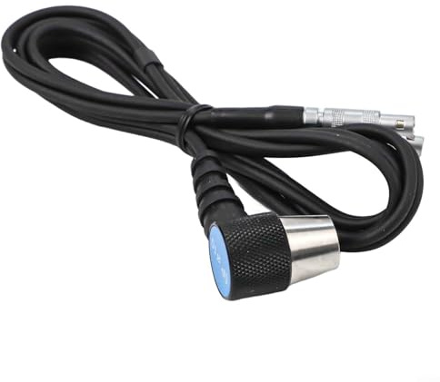 ComfyHarbor Sonda spessimetro con diametro di 10 mm e frequenza 5 MHz per una misurazione accurata del materiale in applicazioni industriali, costruzione di metalli neri e argento, 1 pezzo