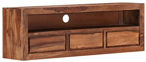 Generisch TV-Schrank 120x30x40 cm Massivholz Akazie,Möbel,TV-Möbel-247703