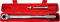 FAMEX 10886 Drehmomentschlüssel Set 1/2 (12,5mm) 3-tlg. - Einstellbar von 30 bis 210 Nm - Vierkant, Verlängerung und Adapter