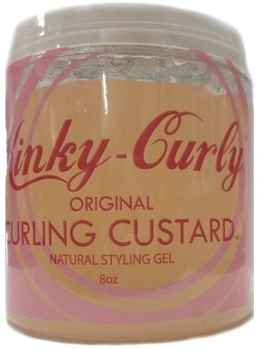 Kinky Curly Original Curling Custard Natural Styling Gel 8oz - 236ml|Für Deep Shine & Conditions Hair