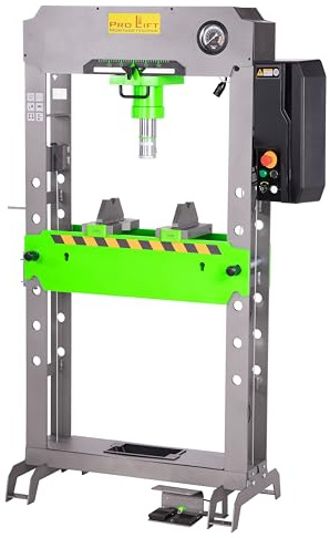 Pro-Lift-Montagetechnik 50t 00336 - Pressa da officina elettrica industriale inclusa