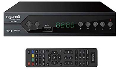 Digivolt TDT HD y TDT 2 Alta Definición USB Rec TDT-7402