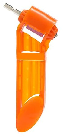EsportsMJJ Drill Sharpener Drill Grinder Set Grinding Wheel Portable Drill Bit Sharpener Corundum Grinding Wheel for Grinder Polishing Set - Orange
