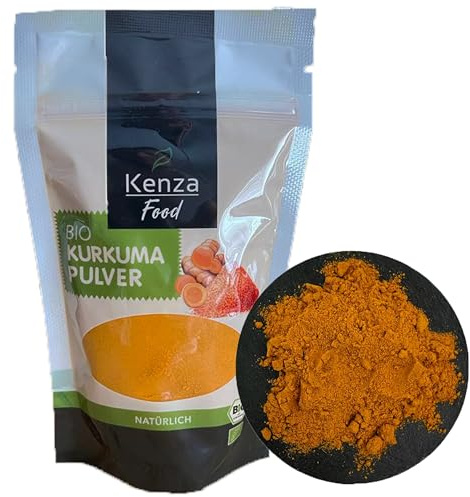 Kurkuma gemahlen BIO 160 g | fein gemahlen | BIO-Qualität | Kurkuma Pulver | gelber Ingwer | goldene Milch | 100% Bio, Naturrein & Geschmacksexplosion
