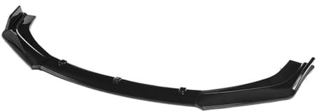 FURLOU Auto Frontspoiler Lippe für Audi A1 A3 A4 A5 A6 A7 A8 B6 B7 B8 B9 C6 C7 C8 D3 D4 D5 D6, Frontstoßstange Lippe Splitter Spoiler Diffusor, Kinn Splitter Body Kit, Auto Zubehör,Black