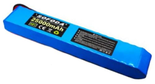 Batteria al litio ricaricabile da 48 V 20 Ah, batteria agli ioni di litio per bici elettrica 13S3P con caricabatterie da 54,6 V2 A, per scooter elettrico per bicicletta XT60+DC