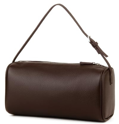 DONNAIN Premium Full-Grained Leather Crossbody Purses for Women, Hobo Bags for Women Crossbody with Adjustable Strap (Coffee)