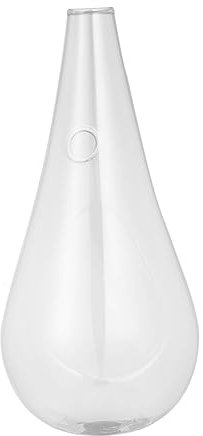 ifundom 1pezzi Forma Di Goccia Portafiori in Vetro Per Parete Di Appeso Contenitore Per Piante Idroponiche Per Acquario e Hotel