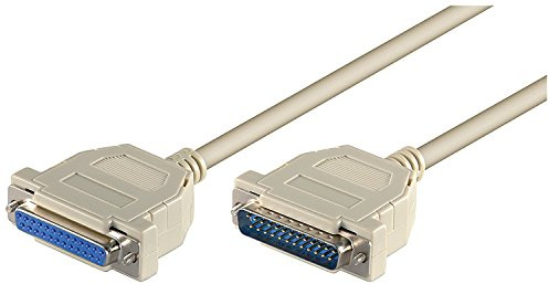 Goobay 50541 D-SUB 25-pin Extension Cable, Male/Female, Serial 1:1