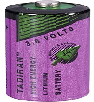 TADIRAN High Energy Lithium Battery SL-750 S (1/2 AA) / Two Years Warranty