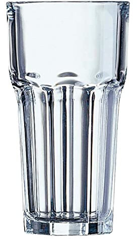 Arcoroc ARC J2598 Granity Lot de 6 verres à long drink, verre transparent, 650 ml,