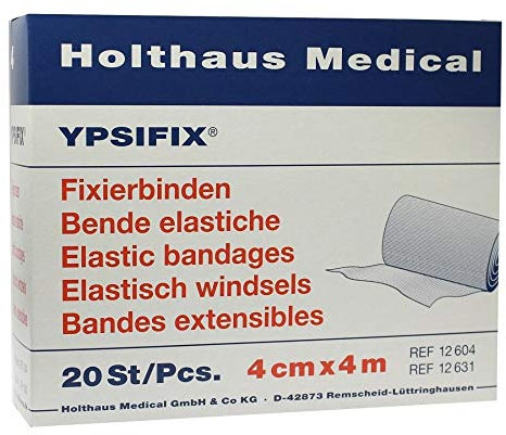 FIXIERBINDE Ypsifix elastisch 4 cmx4 m lose 20 St