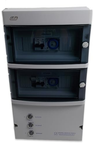 Coffret filtration 1 projecteur 300 va avec balai asservi