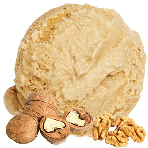 Wallnuss Geschmack 333 g Gino Gelati Eispulver für Ihre Eismaschine