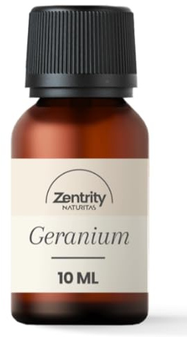 ZENTRITY by Naturitas | Aceite esencial de geranio bourbon BIO | 10 ml | 100% puro | Via oral, tópica y respiratoria
