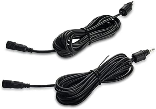 Spurleh 2 Stück 3M Gartenstrahler LED Verlängerungskabel IP65 Wasserdicht Außenleuchte Kabel für Gartenleuchte Garten Spots Außen