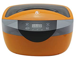 Pulitore ad ultrasuoni da Cucina da 2,5 Litri Pulitore ad ultrasuoni Portatile per Gioielli per Frutta e Verdura, Gioielli, Occhiali, Diamanti