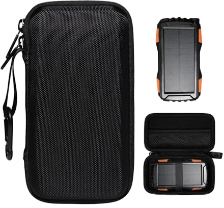 Alltravel Organizing Case for Solar Portable Charger Compatible with Mregb, BLAVOR, QiSe, Annero, QIMYE