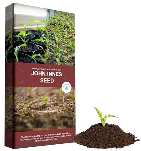 John Innes Soil 25 Litres Seed Sowing Seedling Compost Bag For Outdoor & Indoor Nutrient Balanced Seed Compost Mix Seed Plants, Potting & Growing