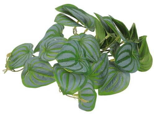 OSALADI Fausses Plantes pour Terrarium Plante De Terrarium en Plastique Plantes Suspendues pour Serpent Dragons Barbus Lézards