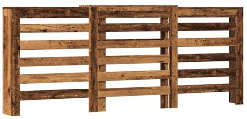 vidaXL Heizkörperverkleidung Altholz-Optik 205x21,5x83,5 cm